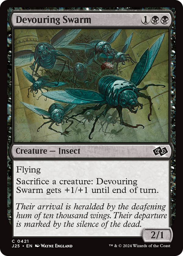 Devouring Swarm (421) [Foundations Jumpstart] - Deck Out Gaming