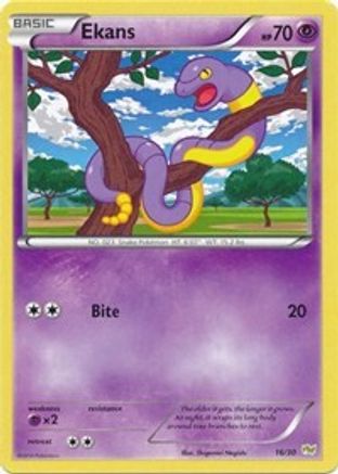 Ekans (16) [XY Trainer Kit: Sylveon & Noivern] - Deck Out Gaming