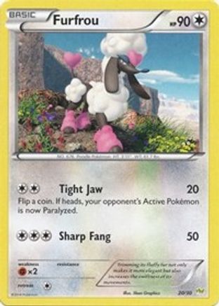 Furfrou (#20 - Noivern) (20) [XY Trainer Kit: Sylveon & Noivern] - Deck Out Gaming