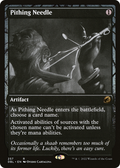 Pithing Needle (257) [Innistrad: Double Feature] foil - Deck Out Gaming