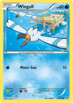 Wingull (18) [XY - Roaring Skies] Reverse Holofoil - Deck Out Gaming