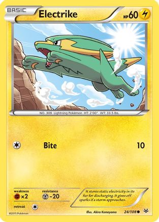 Electrike (24) [XY - Roaring Skies] Reverse Holofoil - Deck Out Gaming
