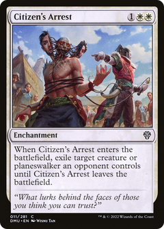 Citizen's Arrest (11) [Dominaria United] foil - Deck Out Gaming