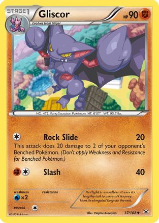 Gliscor (37) [XY - Roaring Skies] - Deck Out Gaming
