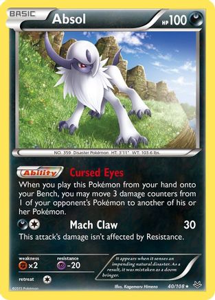 Absol (40) [XY - Roaring Skies] Holofoil - Deck Out Gaming