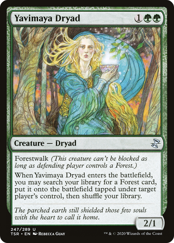 Yavimaya Dryad (247) [Time Spiral Remastered] - Deck Out Gaming