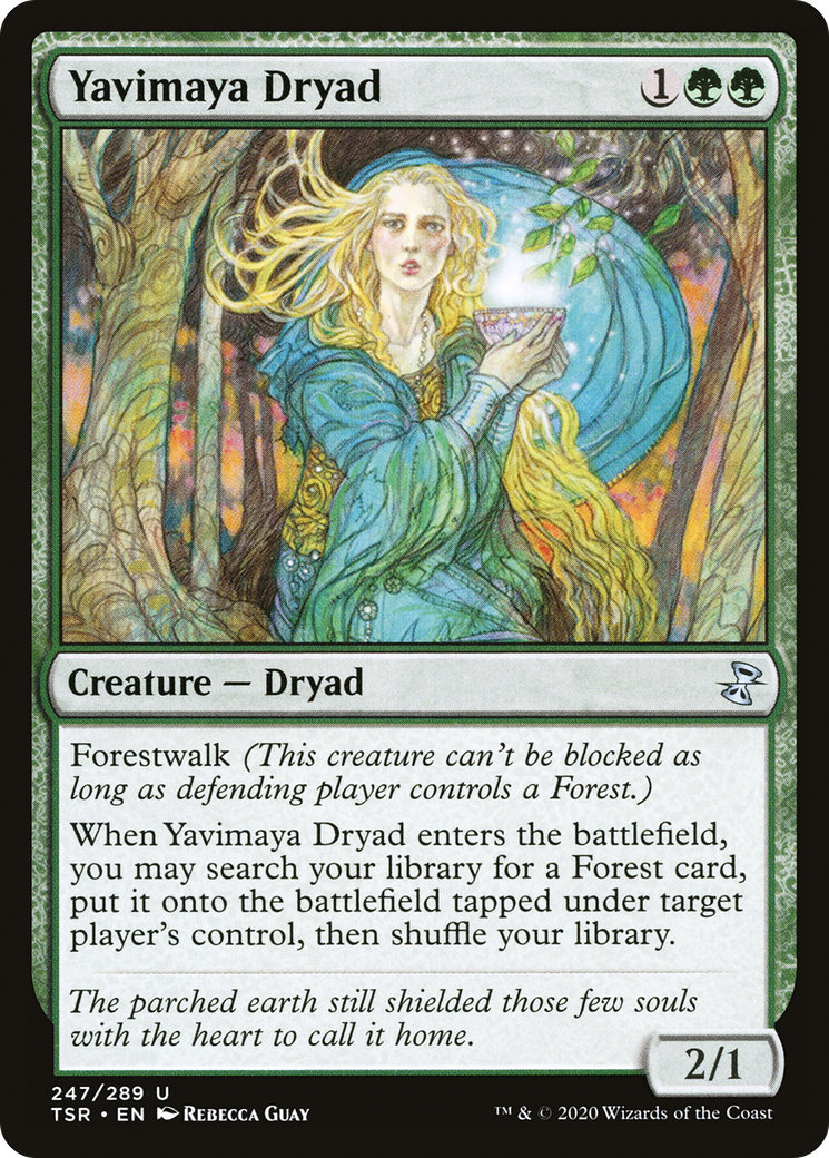 Yavimaya Dryad (247) [Time Spiral Remastered] - Deck Out Gaming