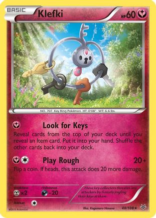 Klefki (48) [XY - Roaring Skies] Reverse Holofoil - Deck Out Gaming