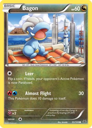 Bagon (55) (55) [XY - Roaring Skies] Reverse Holofoil - Deck Out Gaming