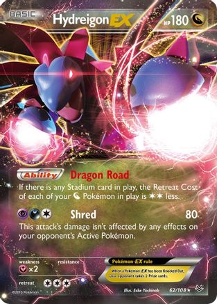Hydreigon EX (62) [XY - Roaring Skies] Holofoil - Deck Out Gaming