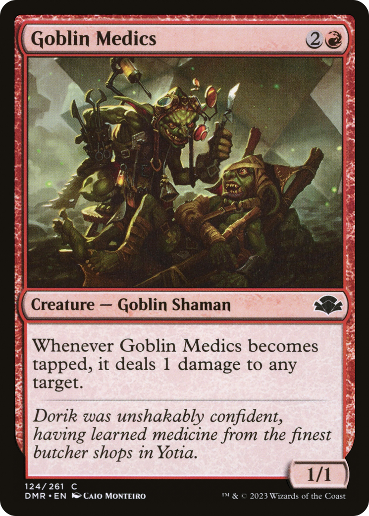 Goblin Medics (124) [Dominaria Remastered] - Deck Out Gaming