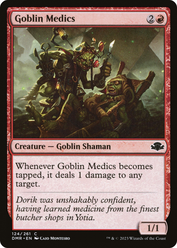 Goblin Medics (124) [Dominaria Remastered] foil - Deck Out Gaming