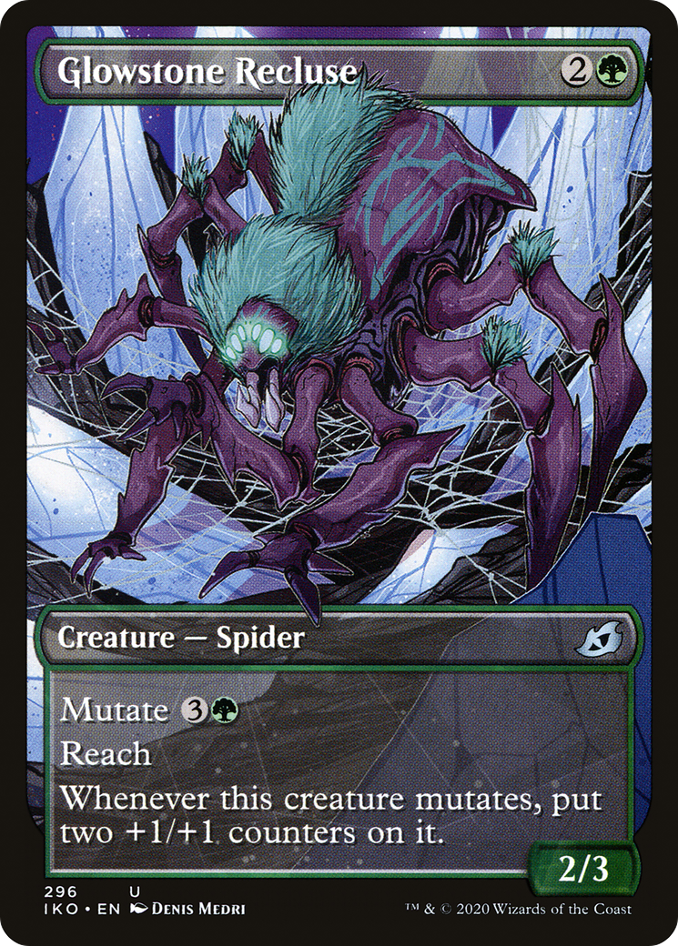 Glowstone Recluse (296) [Ikoria: Lair of Behemoths] foil - Deck Out Gaming