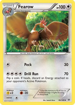 Fearow (66) [XY - Roaring Skies] Reverse Holofoil - Deck Out Gaming