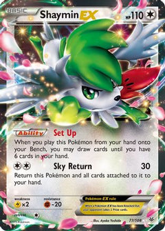 Shaymin EX (77) [XY - Roaring Skies] Holofoil - Deck Out Gaming
