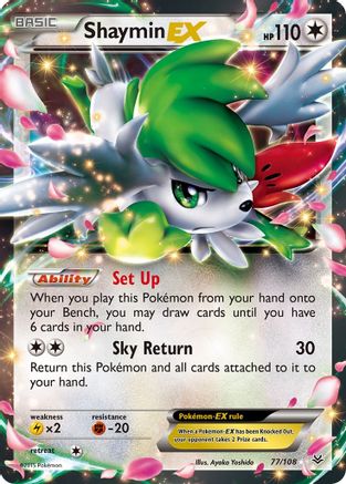 Shaymin EX (77) [XY - Roaring Skies] Holofoil - Deck Out Gaming