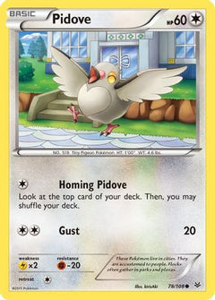 Pidove (78) [XY - Roaring Skies] Reverse Holofoil - Deck Out Gaming