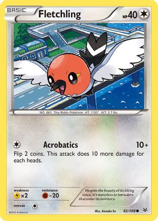 Fletchling (82) [XY - Roaring Skies] - Deck Out Gaming