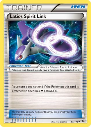 Latios Spirit Link (85) [XY - Roaring Skies] Reverse Holofoil - Deck Out Gaming