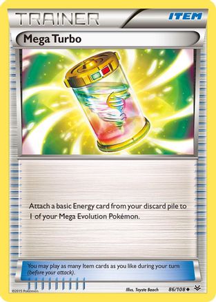 Mega Turbo (86) [XY - Roaring Skies] Reverse Holofoil - Deck Out Gaming