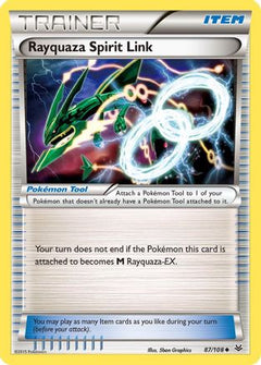 Rayquaza Spirit Link (87) [XY - Roaring Skies] Reverse Holofoil - Deck Out Gaming