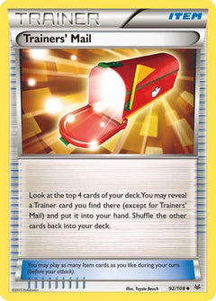 Trainers' Mail (92) [XY - Roaring Skies] Reverse Holofoil - Deck Out Gaming