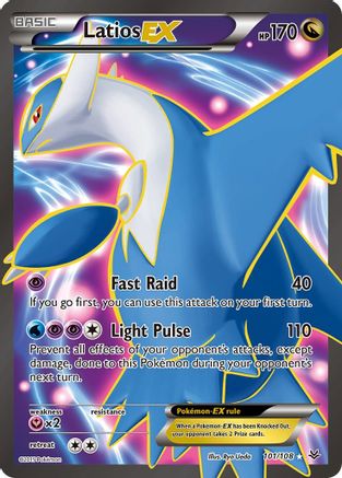Latios EX (101 Full Art) (101) [XY - Roaring Skies] Holofoil - Deck Out Gaming