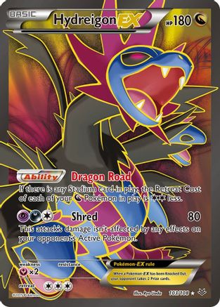Hydreigon EX (103 Full Art) (103) [XY - Roaring Skies] Holofoil - Deck Out Gaming