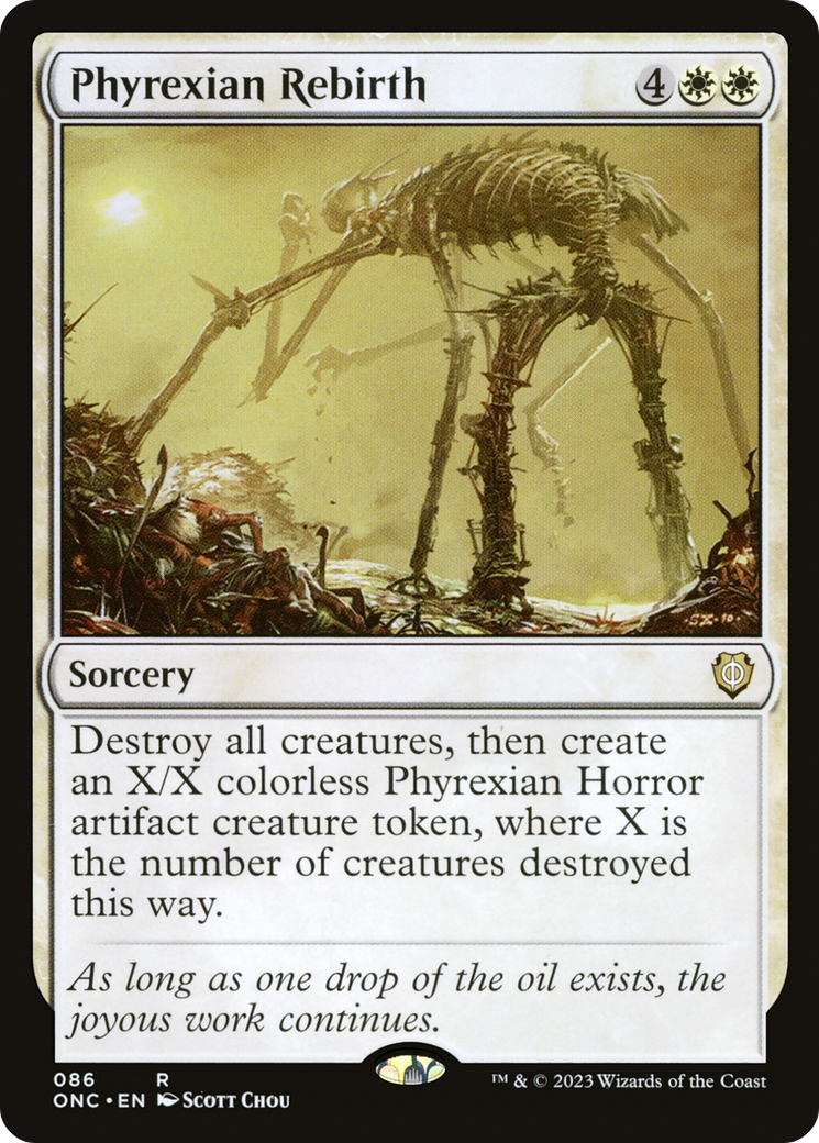 Phyrexian Rebirth (86) [Commander: Phyrexia: All Will Be One] - Deck Out Gaming