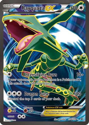 Rayquaza EX (104 Full Art) (104) [XY - Roaring Skies] - Deck Out Gaming