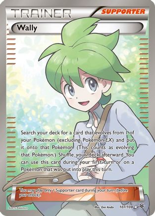 Wally (107 Full Art) (107) [XY - Roaring Skies] Holofoil - Deck Out Gaming