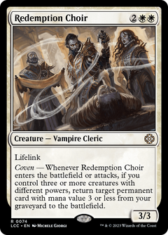 Redemption Choir (74) [The Lost Caverns of Ixalan Commander] - Deck Out Gaming