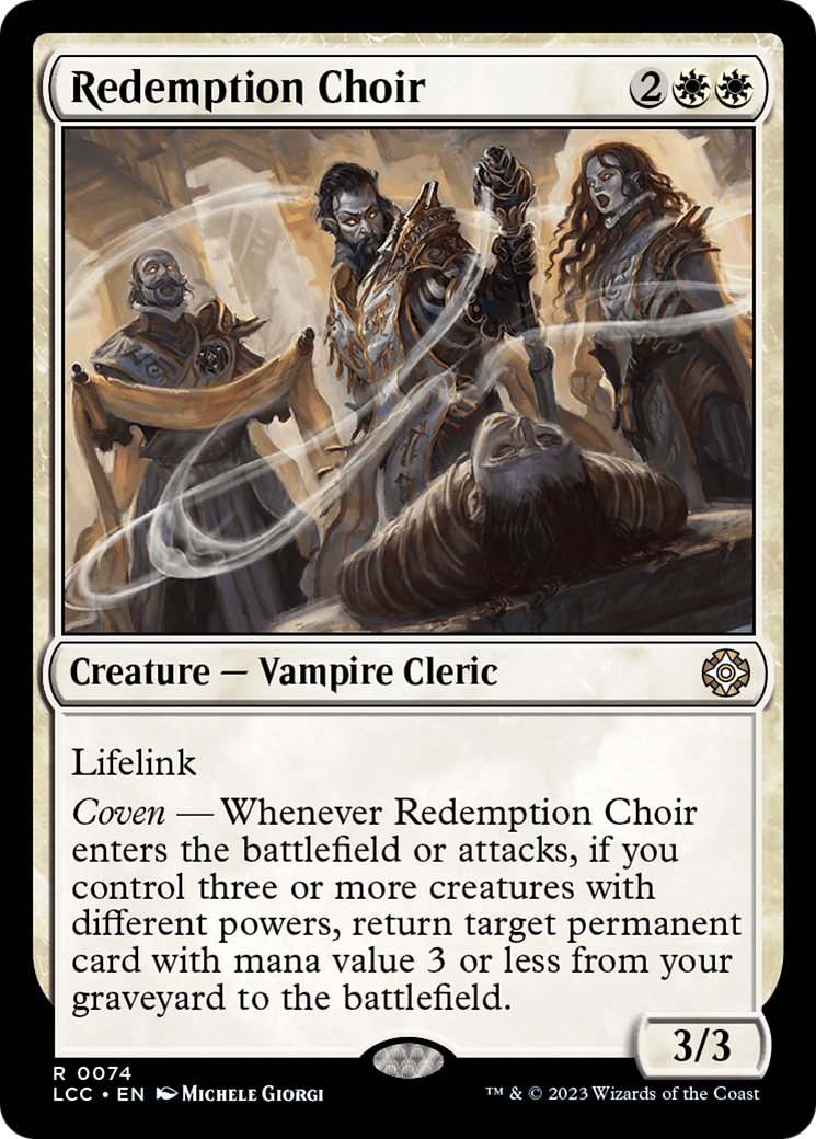 Redemption Choir (74) [The Lost Caverns of Ixalan Commander] - Deck Out Gaming