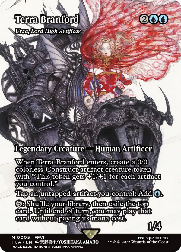 Terra Branford - Urza, Lord High Artificer (Showcase) (5) [FINAL FANTASY: Through the Ages] - Deck Out Gaming