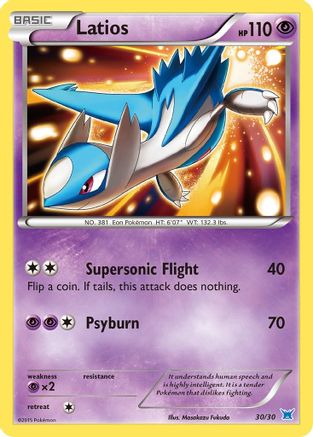 Latios (#30 Holo) (30) [XY Trainer Kit: Latias & Latios] Holofoil - Deck Out Gaming