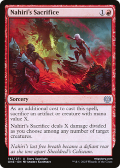Nahiri's Sacrifice (142) [Phyrexia: All Will Be One] foil - Deck Out Gaming