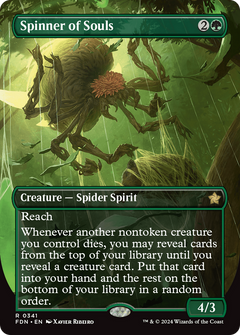 Spinner of Souls (Borderless) (341) [Foundations] foil - Deck Out Gaming
