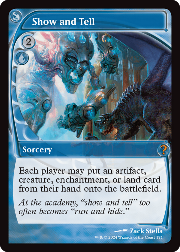 Show and Tell (Future Sight) (171) [Mystery Booster 2] - Deck Out Gaming