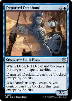 Departed Deckhand (153) [The Lost Caverns of Ixalan Commander] - Deck Out Gaming