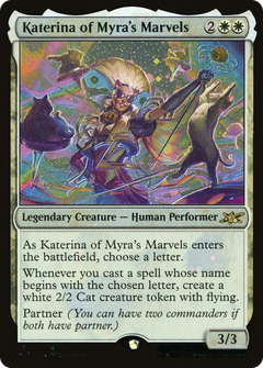 Katerina of Myra's Marvels (Galaxy Foil) (302) [Unfinity] foil - Deck Out Gaming