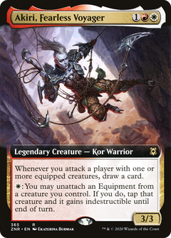 Akiri, Fearless Voyager (Extended Art) (365) [Zendikar Rising] foil - Deck Out Gaming