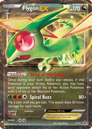 Flygon EX (XY61) [XY Promos] Holofoil - Deck Out Gaming
