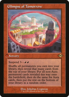 Glimpse of Tomorrow (Retro Frame) (407) [Modern Horizons 2] foil - Deck Out Gaming