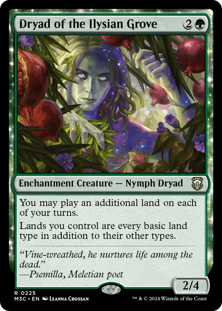 Dryad of the Ilysian Grove (225) [Modern Horizons 3 Commander] - Deck Out Gaming