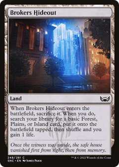 Brokers Hideout (248) [Streets of New Capenna] foil - Deck Out Gaming