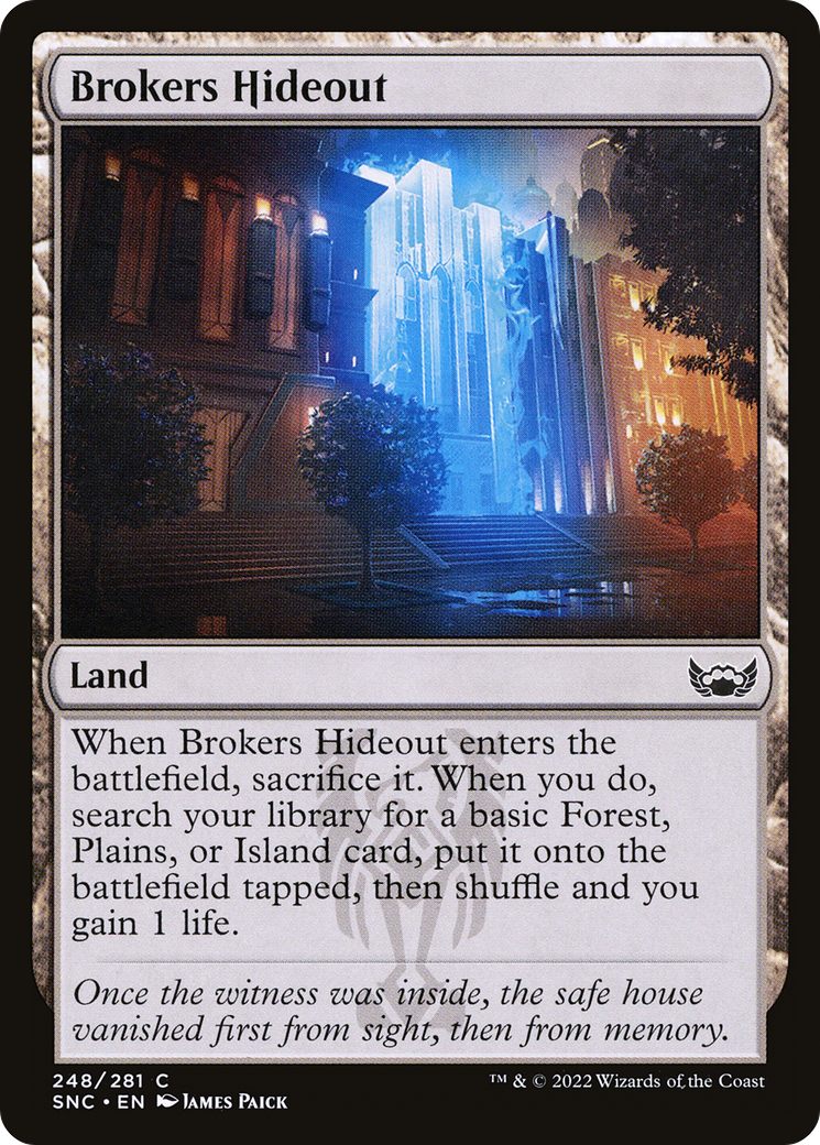 Brokers Hideout (248) [Streets of New Capenna] foil - Deck Out Gaming