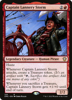 Captain Lannery Storm (120) [Commander: Dominaria United] - Deck Out Gaming