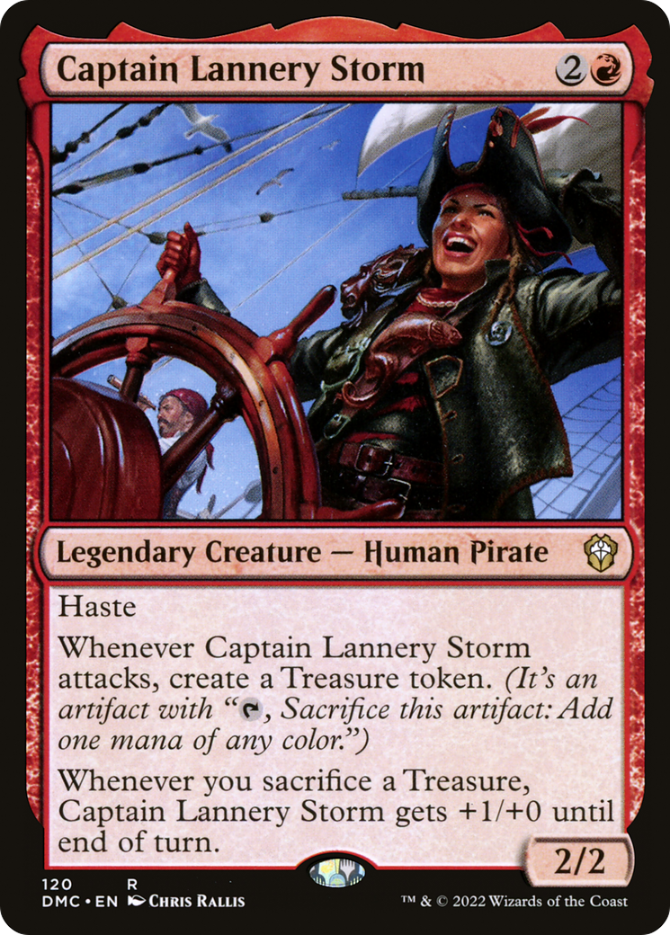 Captain Lannery Storm (120) [Commander: Dominaria United] - Deck Out Gaming