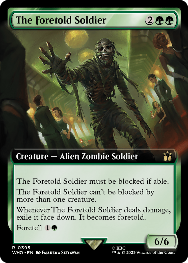 The Foretold Soldier (Extended Art) (395) [Doctor Who] - Deck Out Gaming