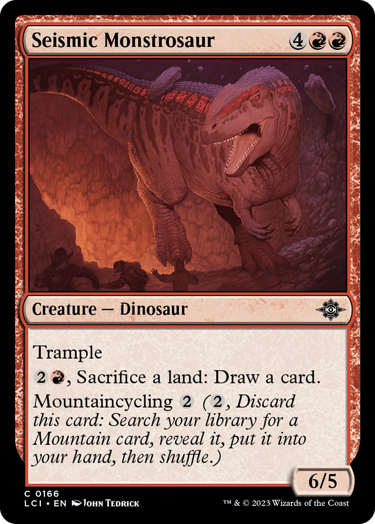 Seismic Monstrosaur (166) [The Lost Caverns of Ixalan] - Deck Out Gaming